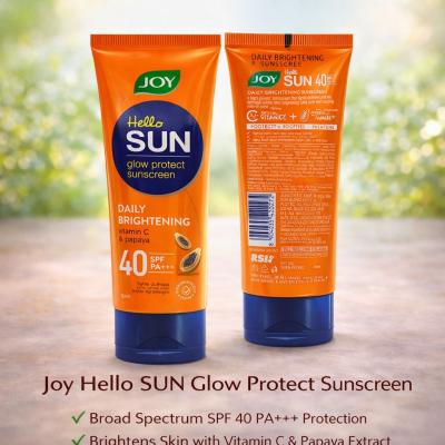 JOY HELLO SUN GLOW PROTECT SUNSCREEN